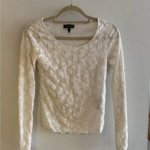 Rag & Bone Lace Long Sleeve Blouse